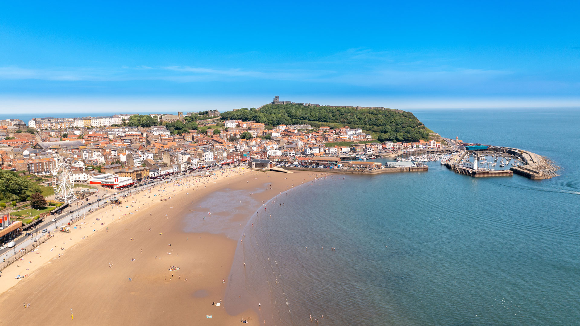 Whitby Abbey and Yorkshire coastal scenery